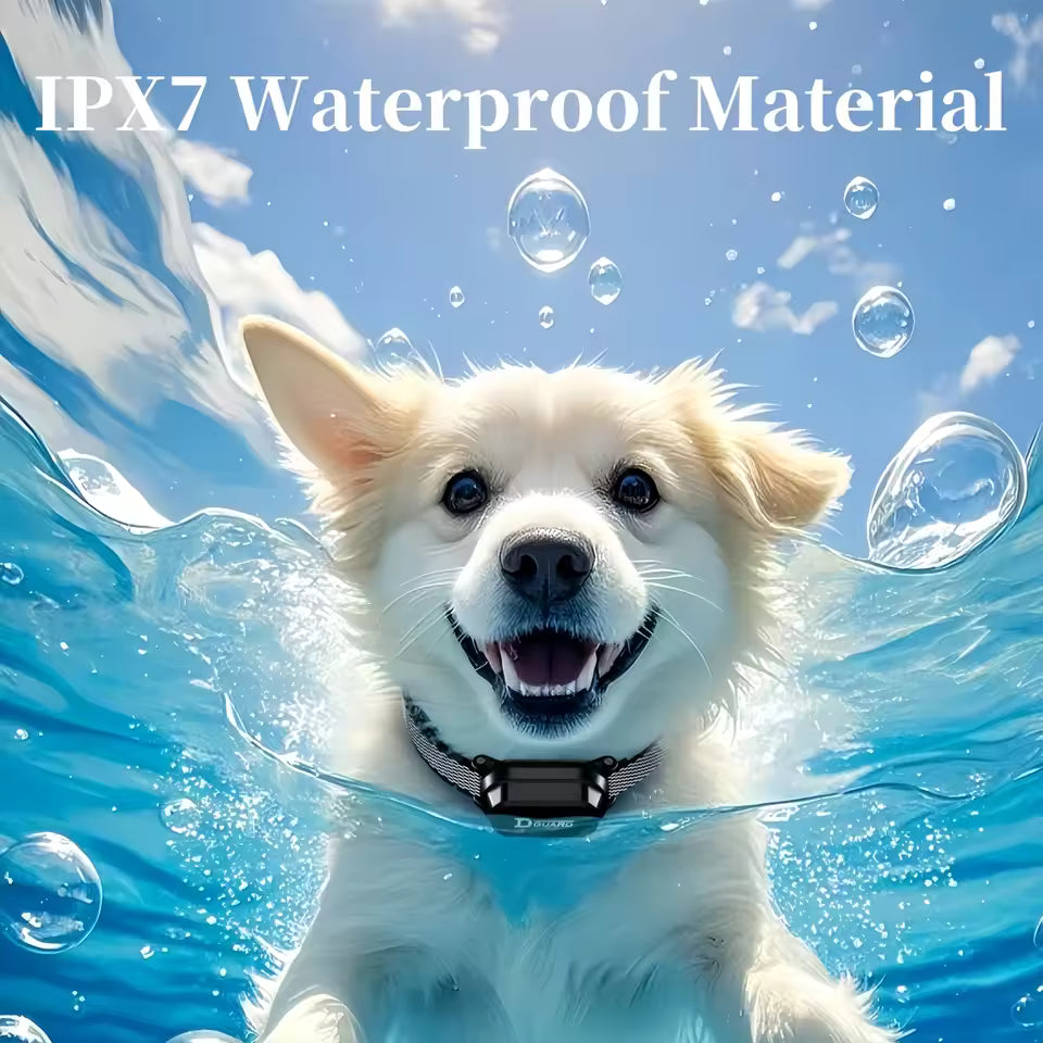 Digital Dog Training Collar Waterproof Rechargeable Remote Control Pet with LCD Display for All Size Shock Vibration Sound