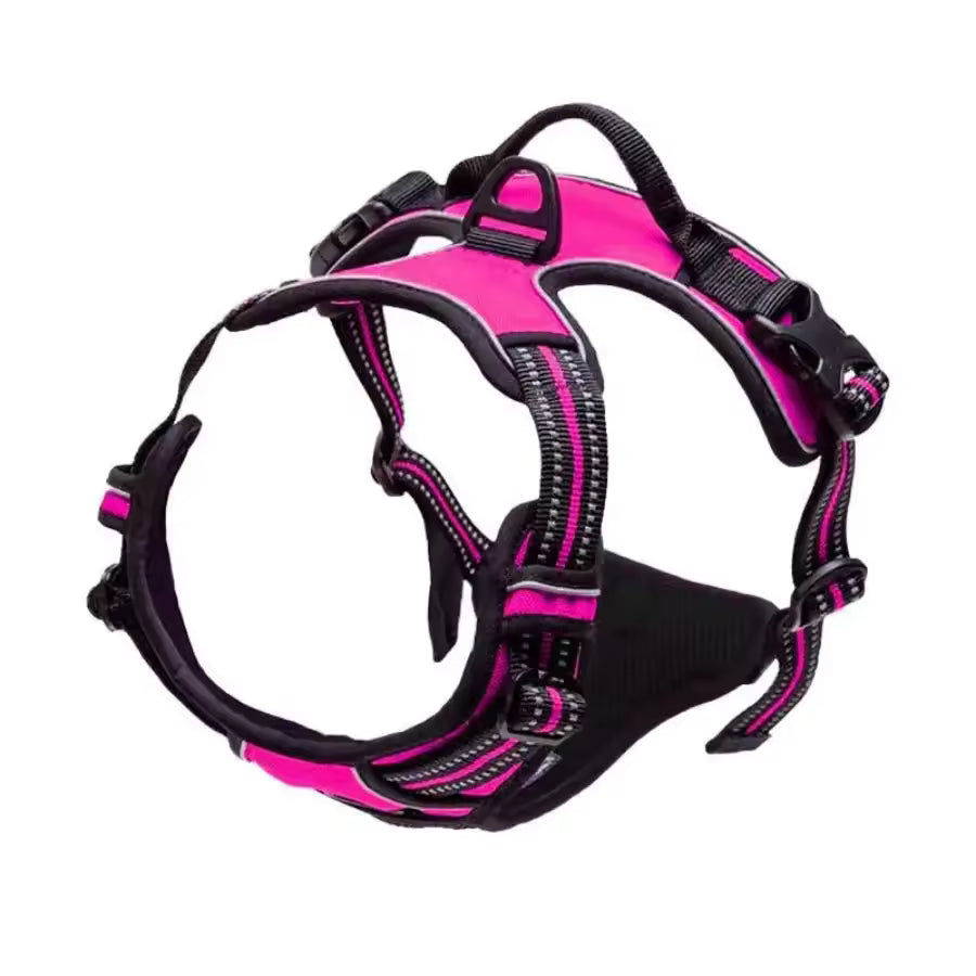 No Pull Harness Front Clip para cão grande, Heavy Duty, reflexivo, fácil controle, alça, andando