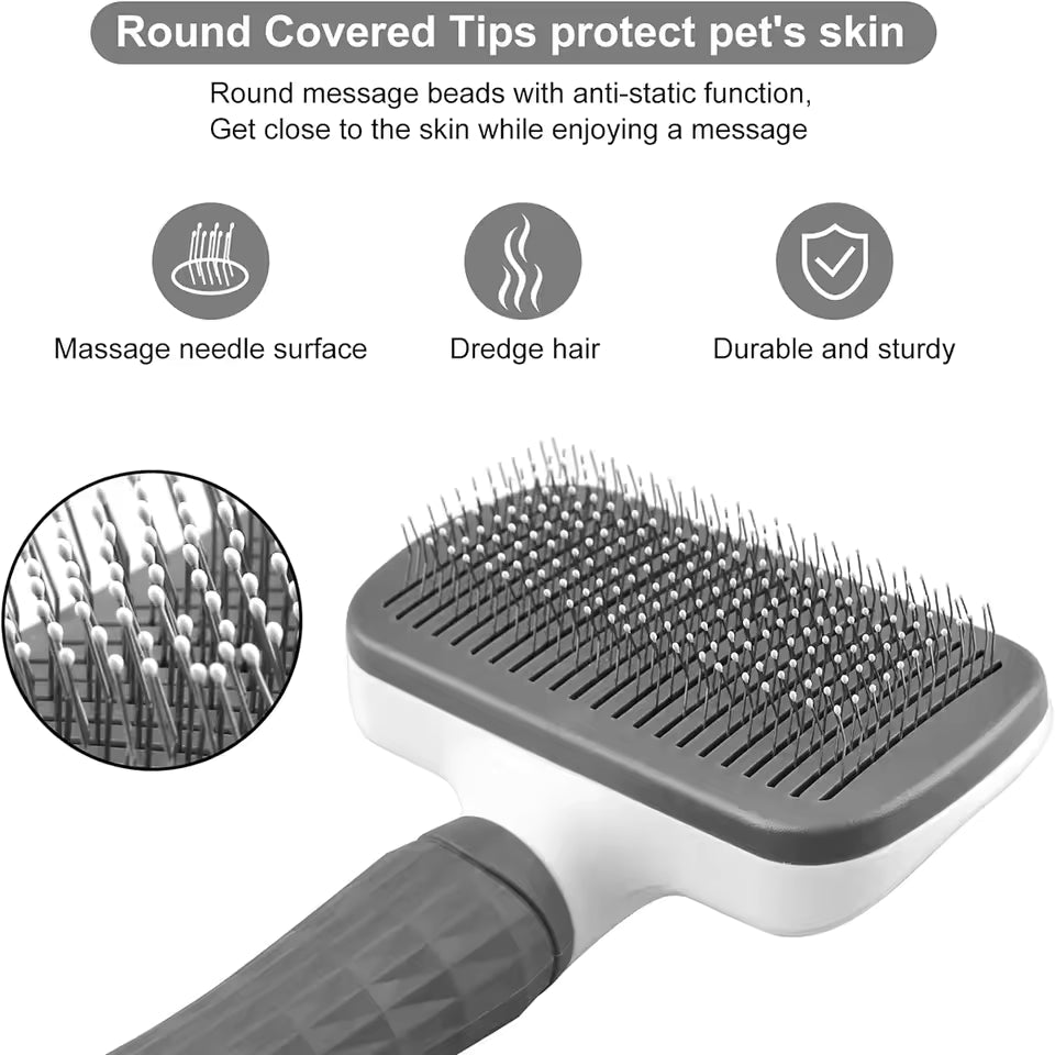 Dog comb, cat comb, plastic comb for long hair dogs