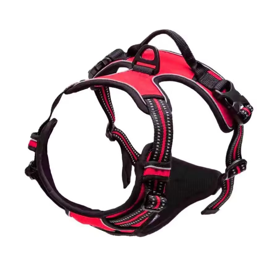 No Pull Harness Front Clip para cão grande, Heavy Duty, reflexivo, fácil controle, alça, andando
