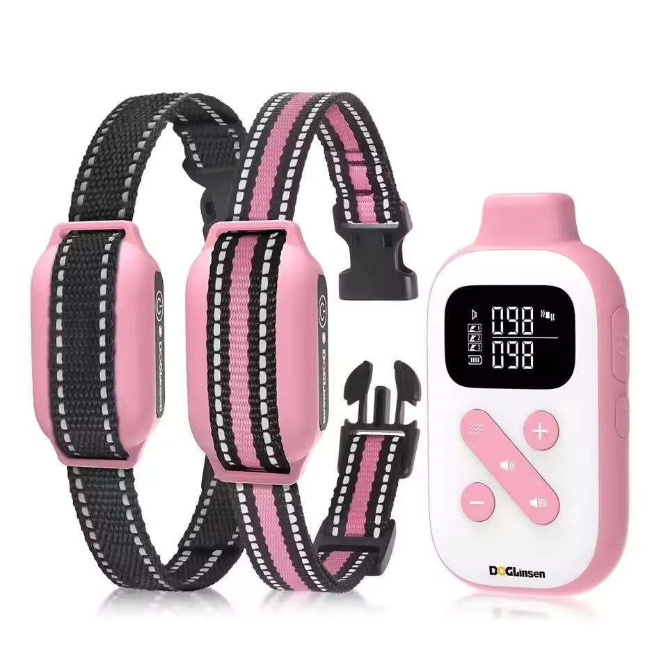 No Shock Dog Training Collar with Remote 2800Ft , Beep Vibration Safe Electric Training Collar Vibration Collar For All Dogs