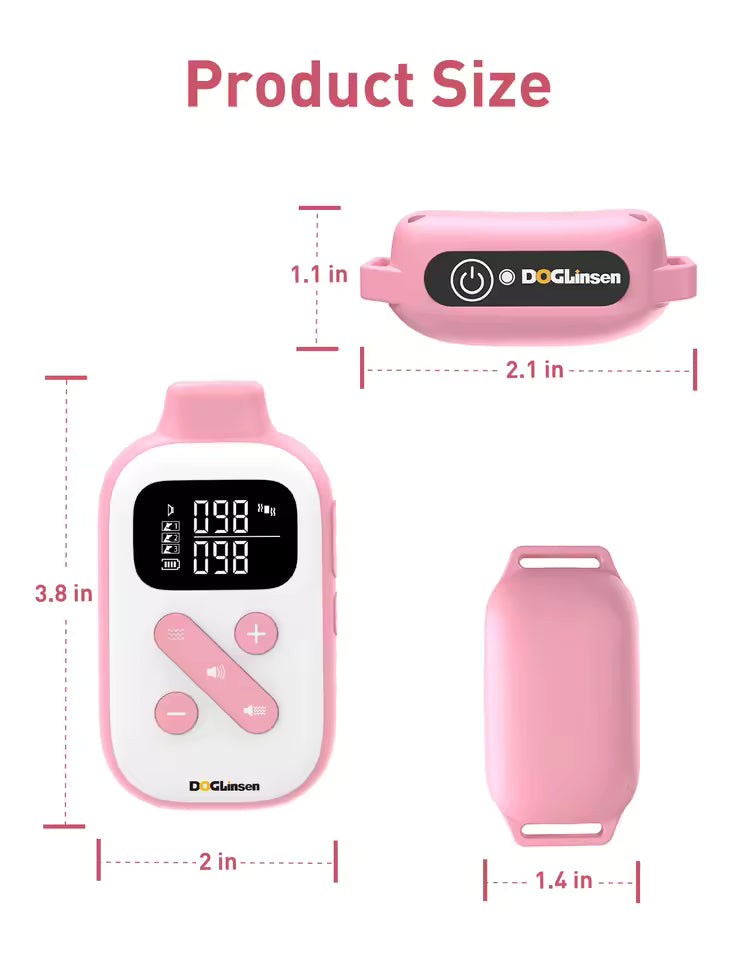 No Shock Dog Training Collar with Remote 2800Ft , Beep Vibration Safe Electric Training Collar Vibration Collar For All Dogs