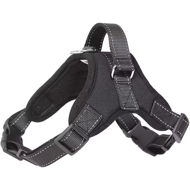 Dog Harness And Leash Set No Pull Adjustable Comfortable with Easy Control Handle Outdoor Running Walking Hand Free Lead Leash