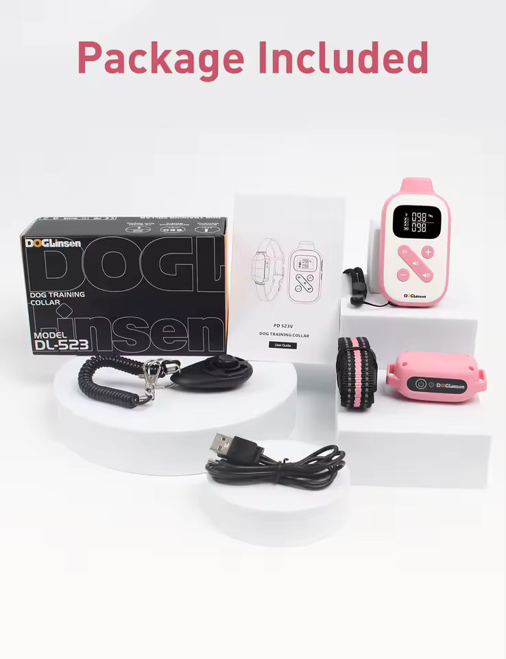 No Shock Dog Training Collar with Remote 2800Ft , Beep Vibration Safe Electric Training Collar Vibration Collar For All Dogs