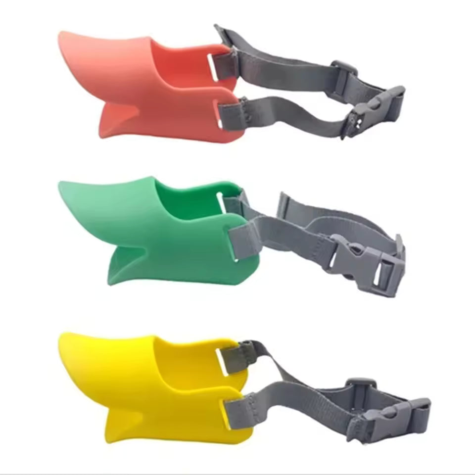 Dog Muzzle Silicone Duck Muzzle Mask for Pet Dogs Anti Bite Stop Barking Small Large Dog Mouth Muzzle Pet Dog Accessories